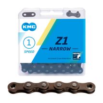 Ketju 1-v KMC Z1 Narrow Brown, 1/2 x 3/32", 112L